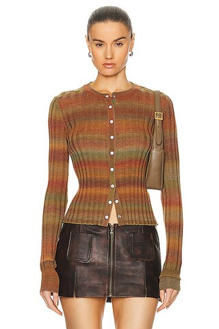 Poor Boy Rib Slim Cardigan | FWRD 