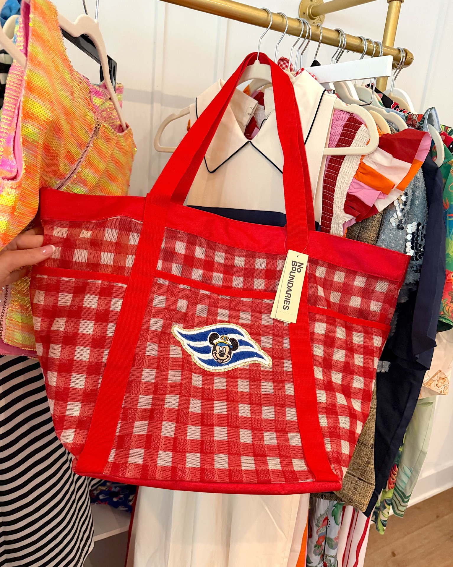 The perfect diy Disney Cruise bag under $20 completed! Bag is from Walmart and iron on patch is from Etsy! 

#LTKootd #LTKTravel #LTKSeasonal