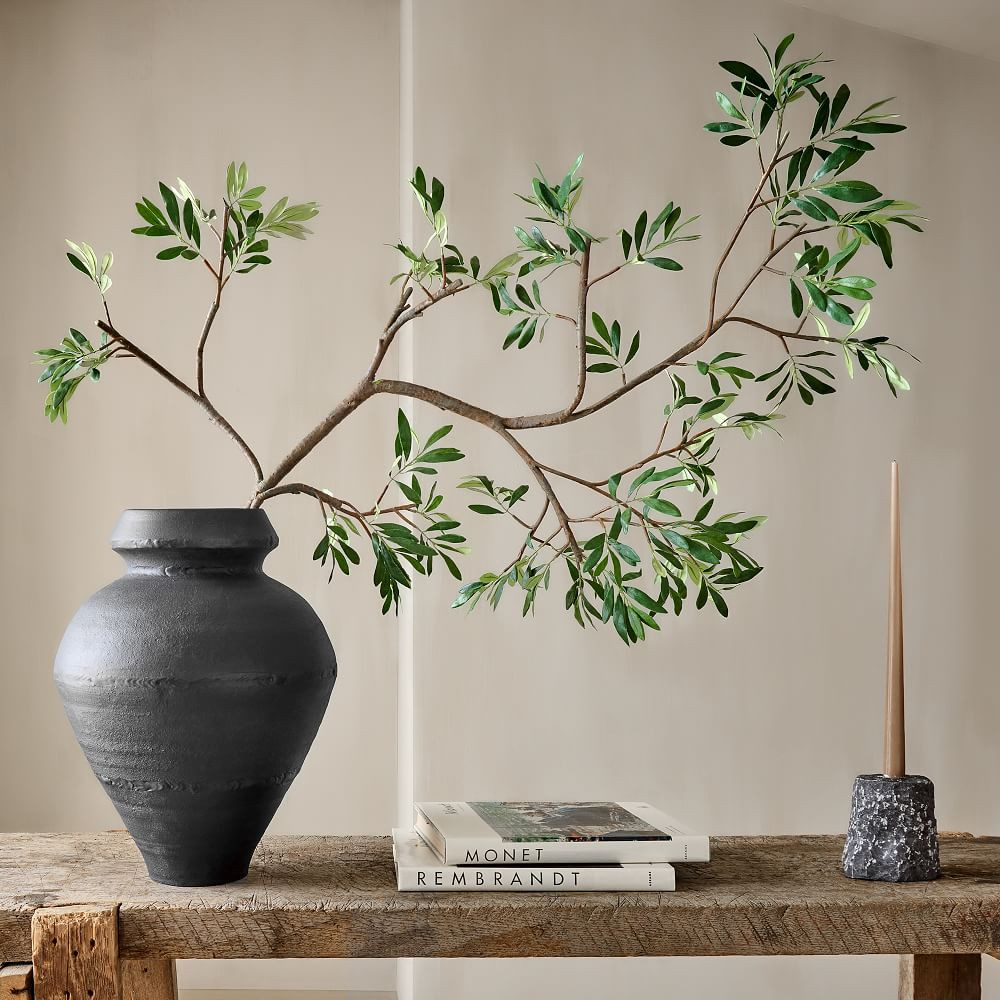 Faux Black Olive Branch | West Elm (US)