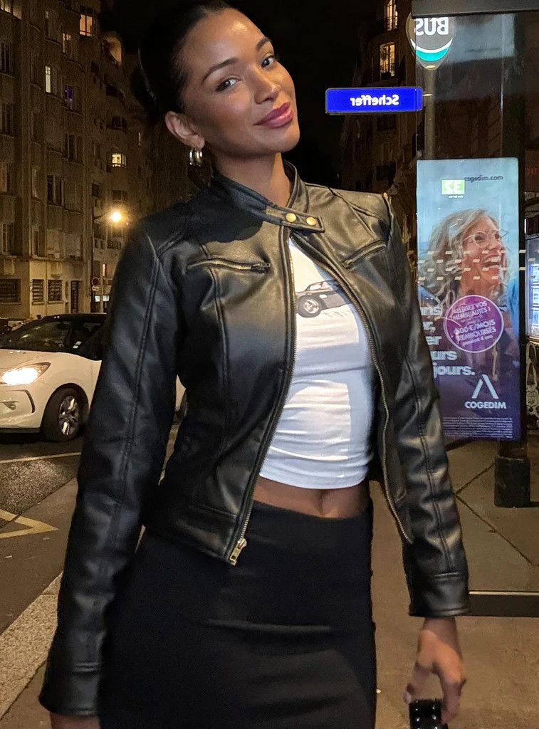 Pottsville Faux Leather Moto Jacket Black | Princess Polly US