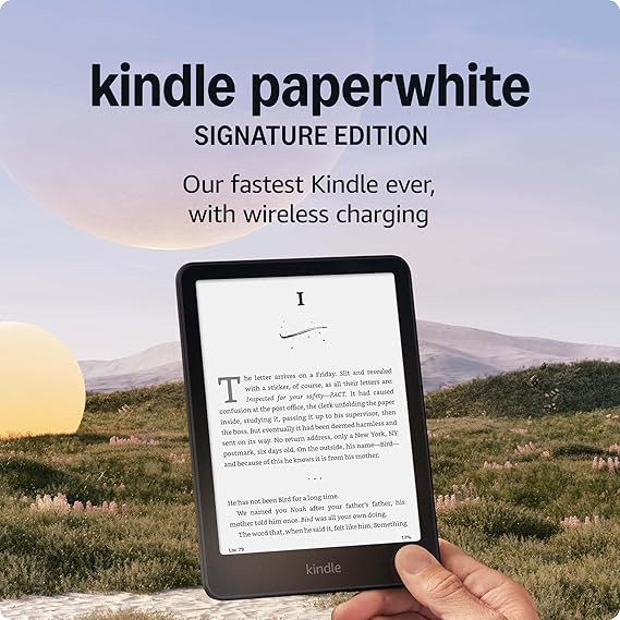 Amazon Kindle Paperwhite Signature Edition 32GB – Our fastest Kindle with auto-adjusting front ... | Amazon (US)