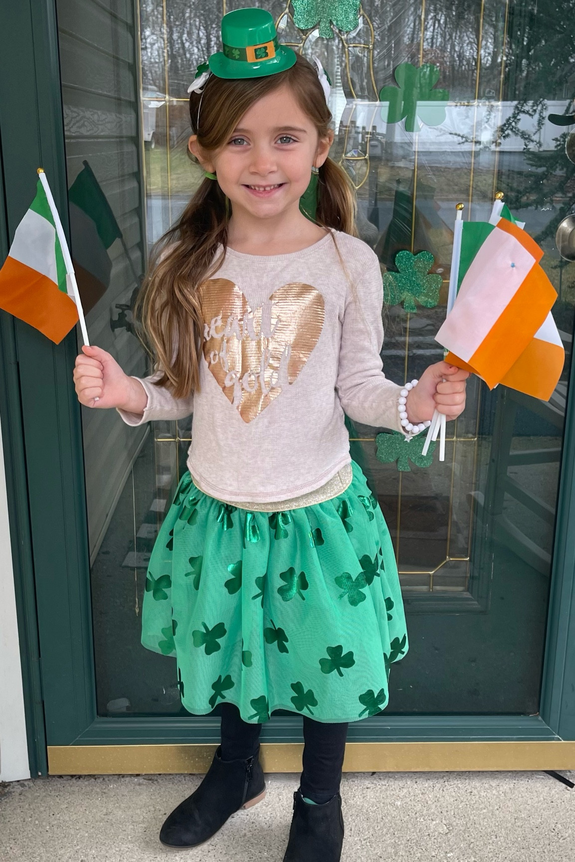 She’s on to the next holiday! Shamrocks all around! 

#LTKSeasonal #LTKkids #LTKFind