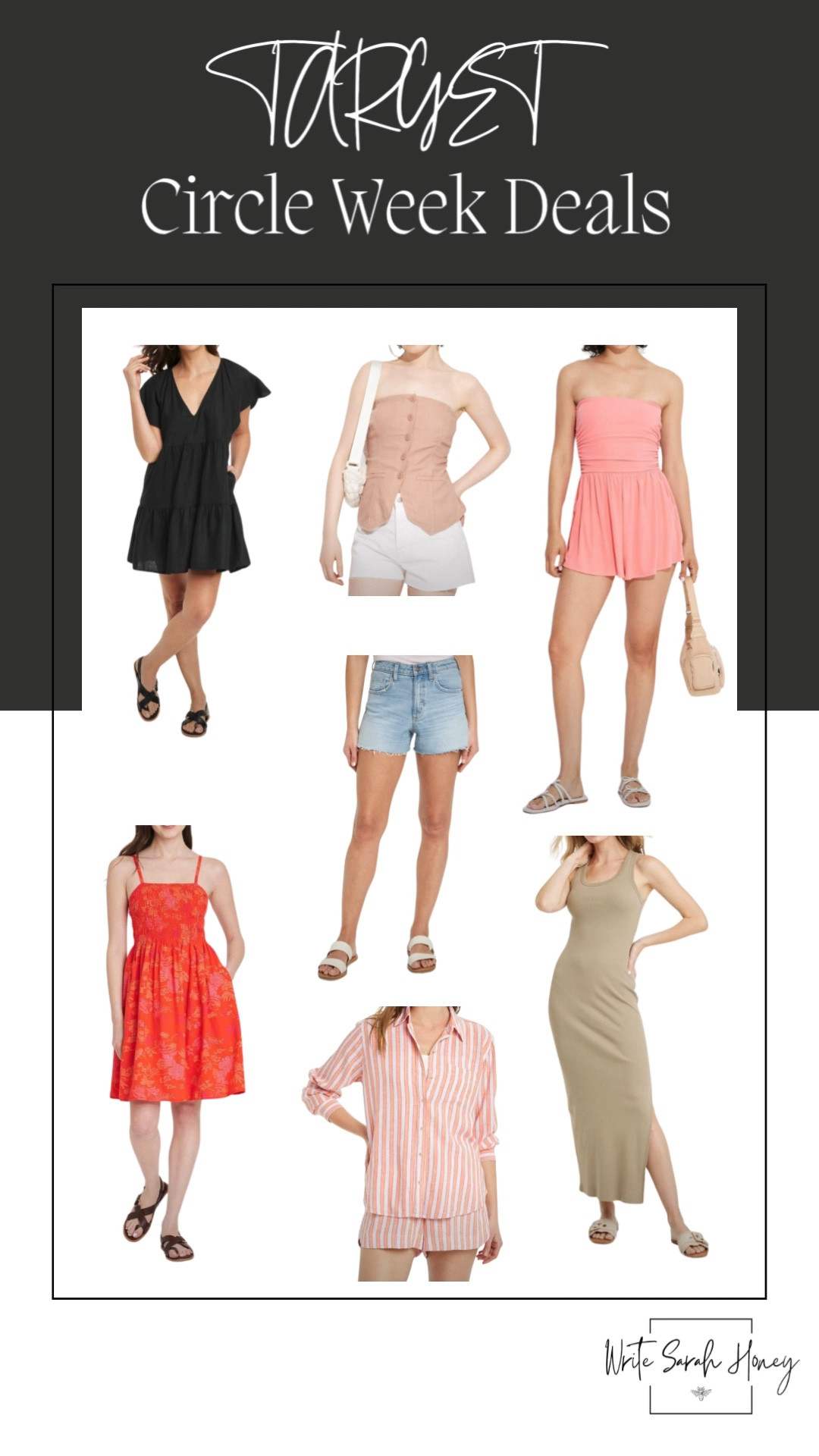Target Circle Week Women’s! Shop these looks! #target #womens #fashion #looks #circleweek #targetsale #discounts #sale #deals

#LTKFindsUnder50 #LTKSummerSales #LTKSaleAlert