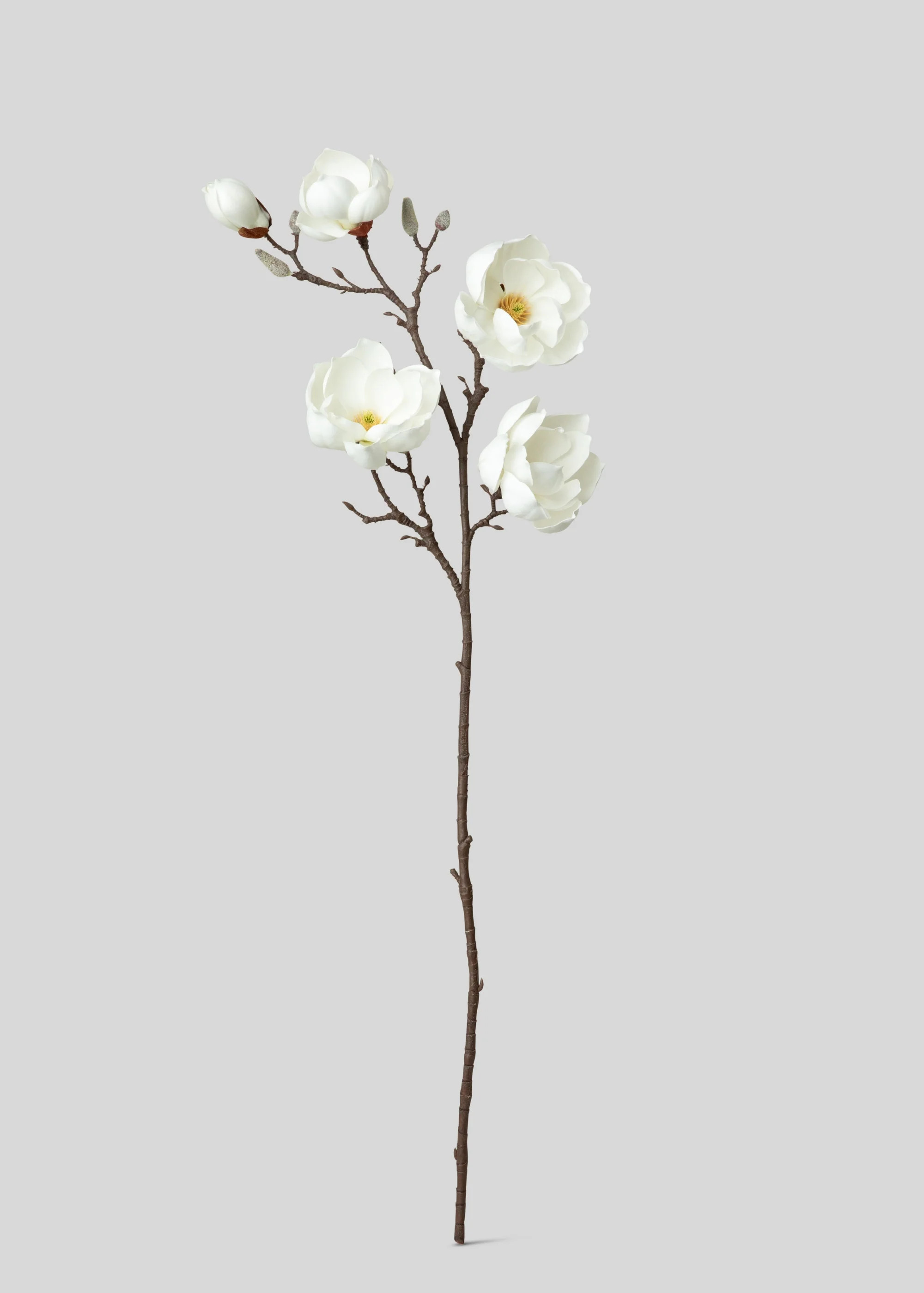 Magnolia Branch in White | Realistic Faux Flowers at Afloral | Afloral