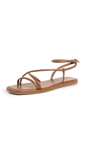 Loeffler Randall Women's Noor Strappy Sandals, Timber, Brown, 7 Medium US | Amazon (US)
