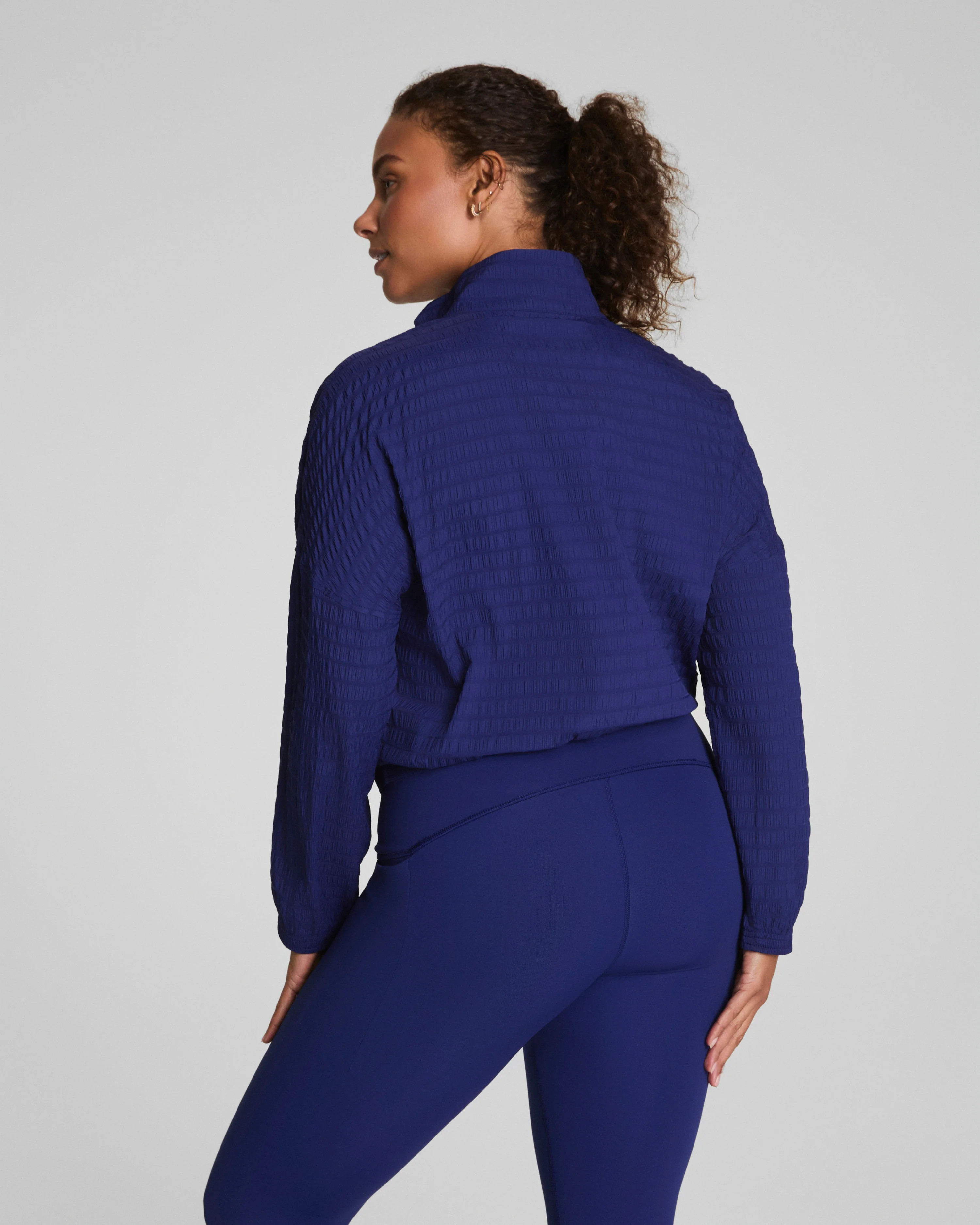 SPANX® Get MovingTextured Half Zip | Spanx