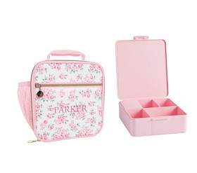 Mackenzie LoveShackFancy Antoinette Floral Lunch & Bento Bundle, Set of 2 | Pottery Barn Kids