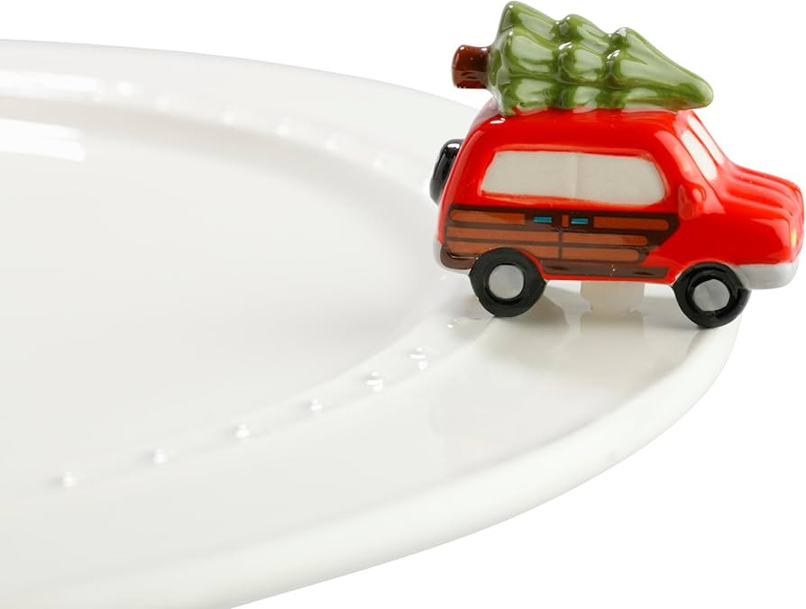Nora Fleming Just Like The Griswolds (Woody Van with Tree) - Hand-Painted Ceramic Christmas Decor... | Amazon (US)