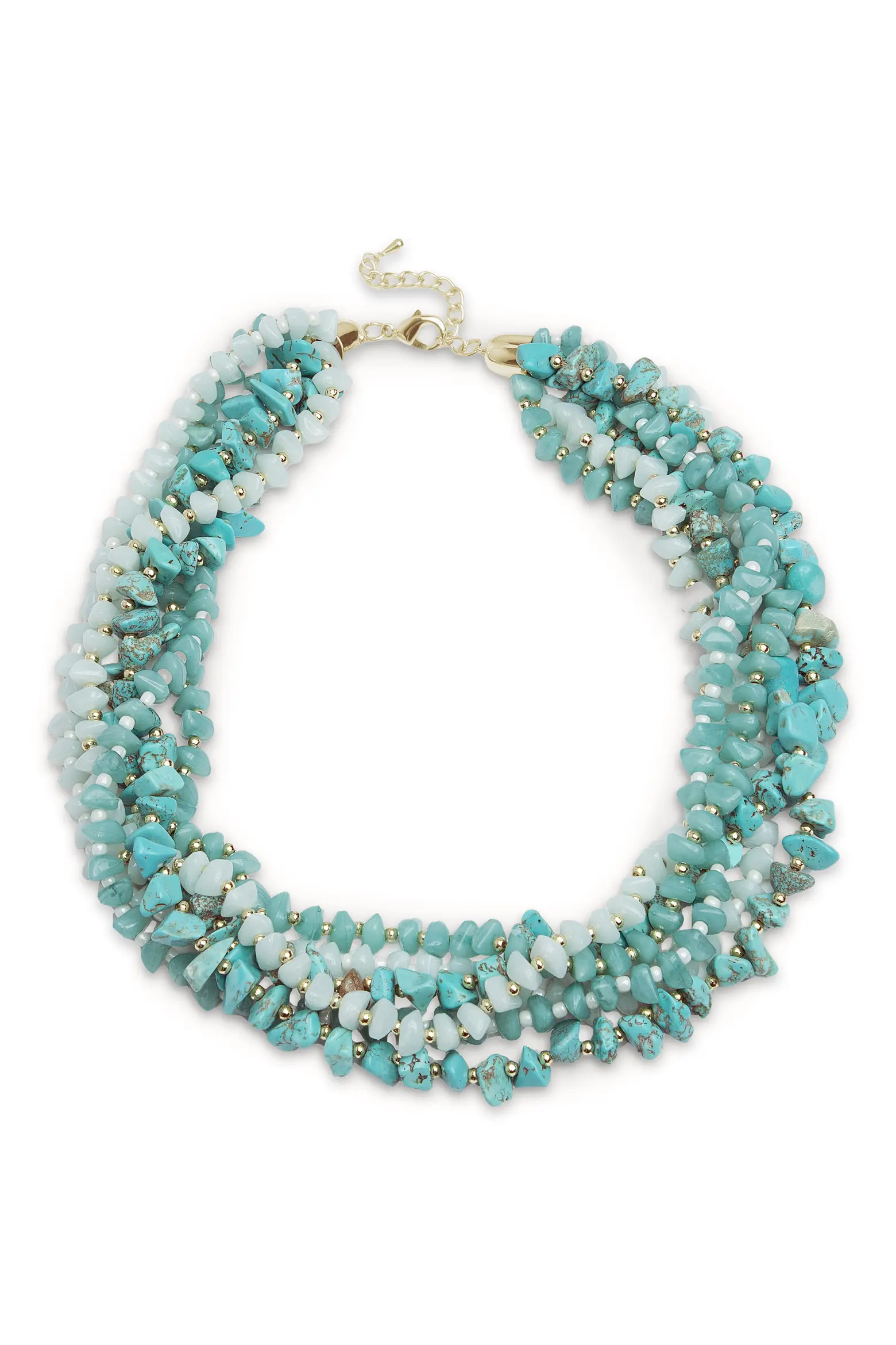 SAACHI Multi Strand Turquoise Necklace (Women) | Nordstromrack | Nordstrom Rack