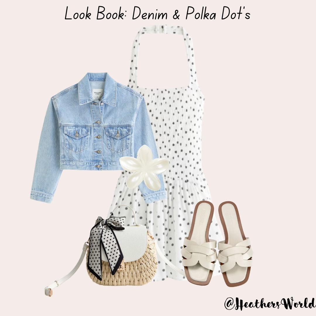 Look Book: Denim & Polka Dots 

 #lookbook #virtualstyling #fashion #springootd #springfashion #ootd 

#LTKuk #LTKspring #LTKstyletip