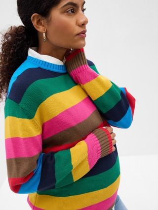 Maternity Puff Sleeve Sweater | Gap (US)