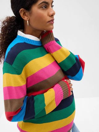 Maternity Puff Sleeve Sweater | Gap (US)