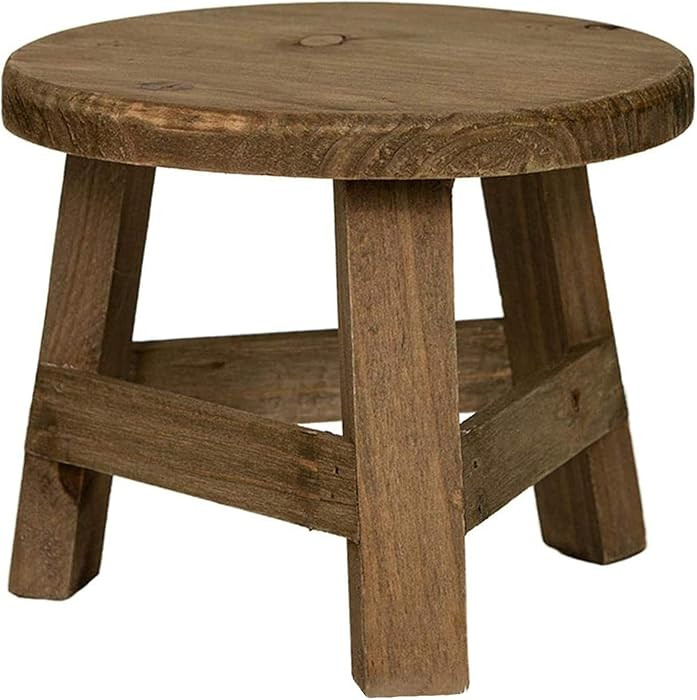 Wooden Stand, High Stool Stand Multi-Function Flower Pot Holder, for Decoration Living Room | Amazon (US)