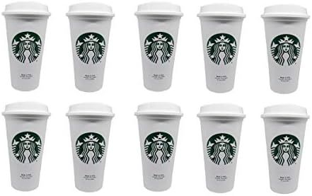 Starbucks Reusable Cup To Go Travel Coffee Tea Tumbler 16 Oz (Pack of 3) | Amazon (US)