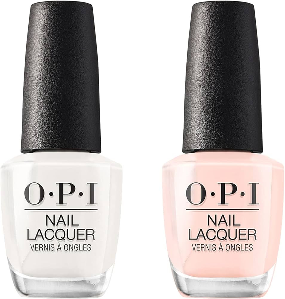 OPI Nail Lacquer, Bubble Bath & Funny Bunny Bundle, Nude Nail Polish, 0.5 fl oz | Amazon (US)