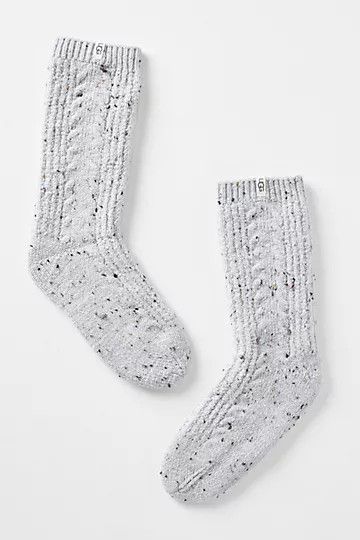 UGG Radell Cable-Knit Socks | Anthropologie (US)