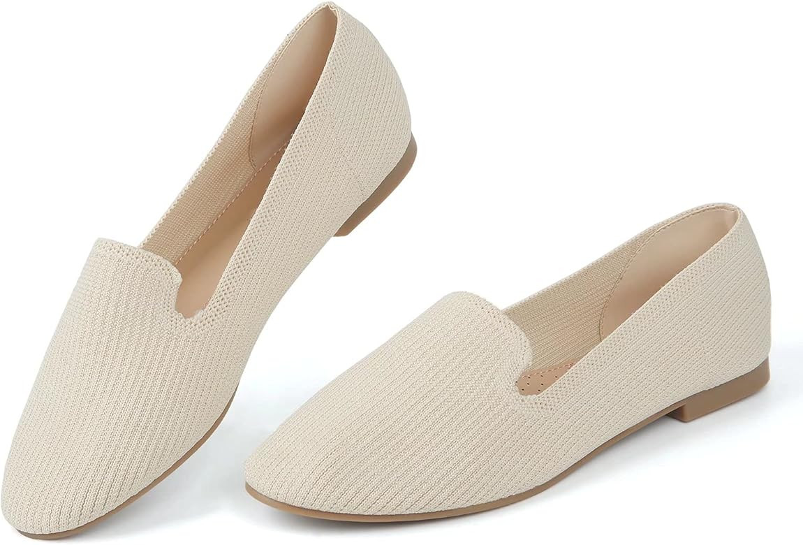 Samilor Loafers for Women Breathable Mesh Flats Shoes Women Slip On Round Toe Loafers for Women C... | Amazon (US)