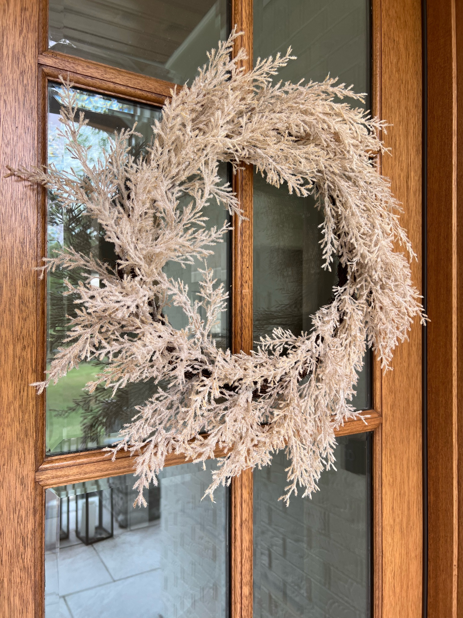 Fall front door wreaths, faux grass straw, neutral autumn outdoor hanging decor

#LTKSeasonal #LTKhome