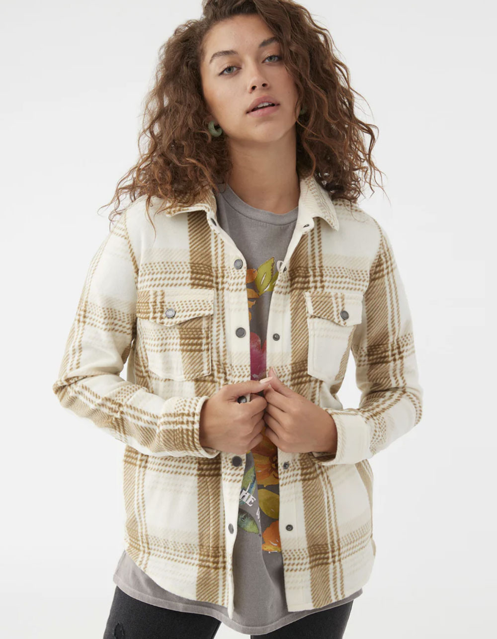 O'NEILL Zuma Womens Superfleece Flannel | Tillys