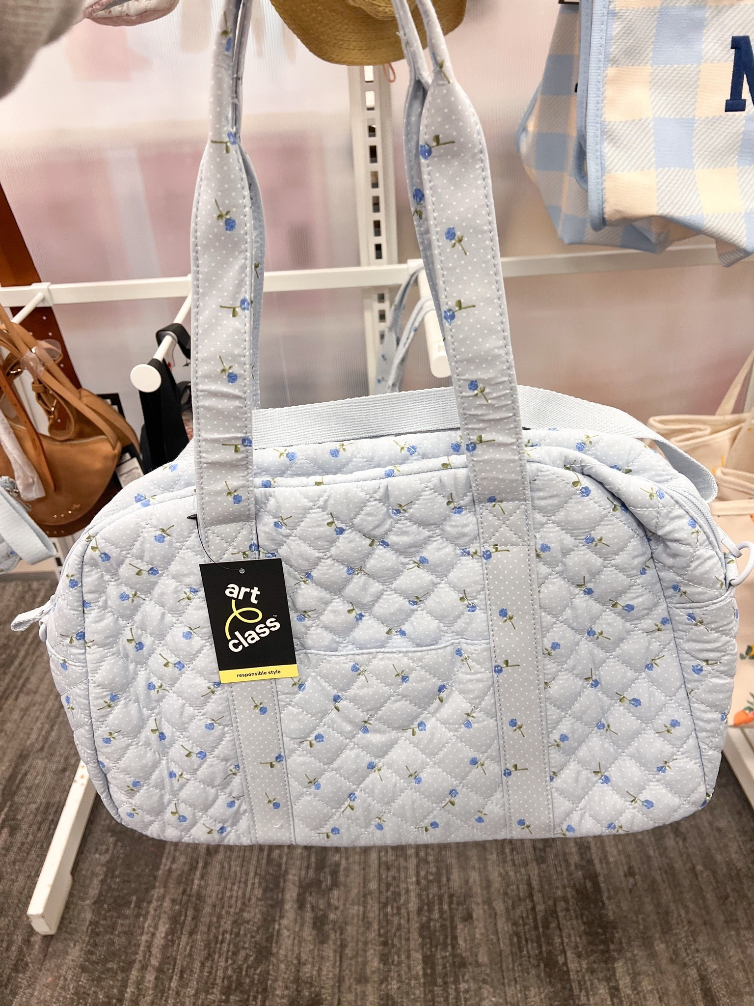Floral quilted duffel bag

Target finds, tween, vacation

#LTKHome