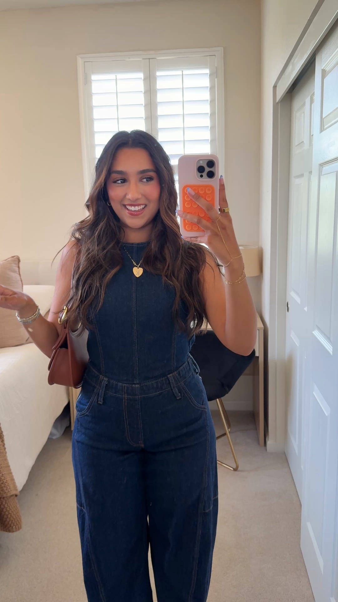 I’m OBSESSED so happy it’s back in stock! Wearing a small petite 🫶🏽