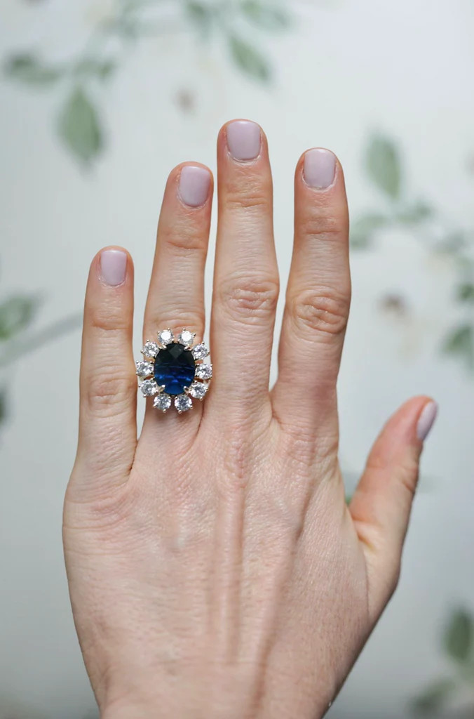London Blue Ring | Nicola Bathie Jewelry