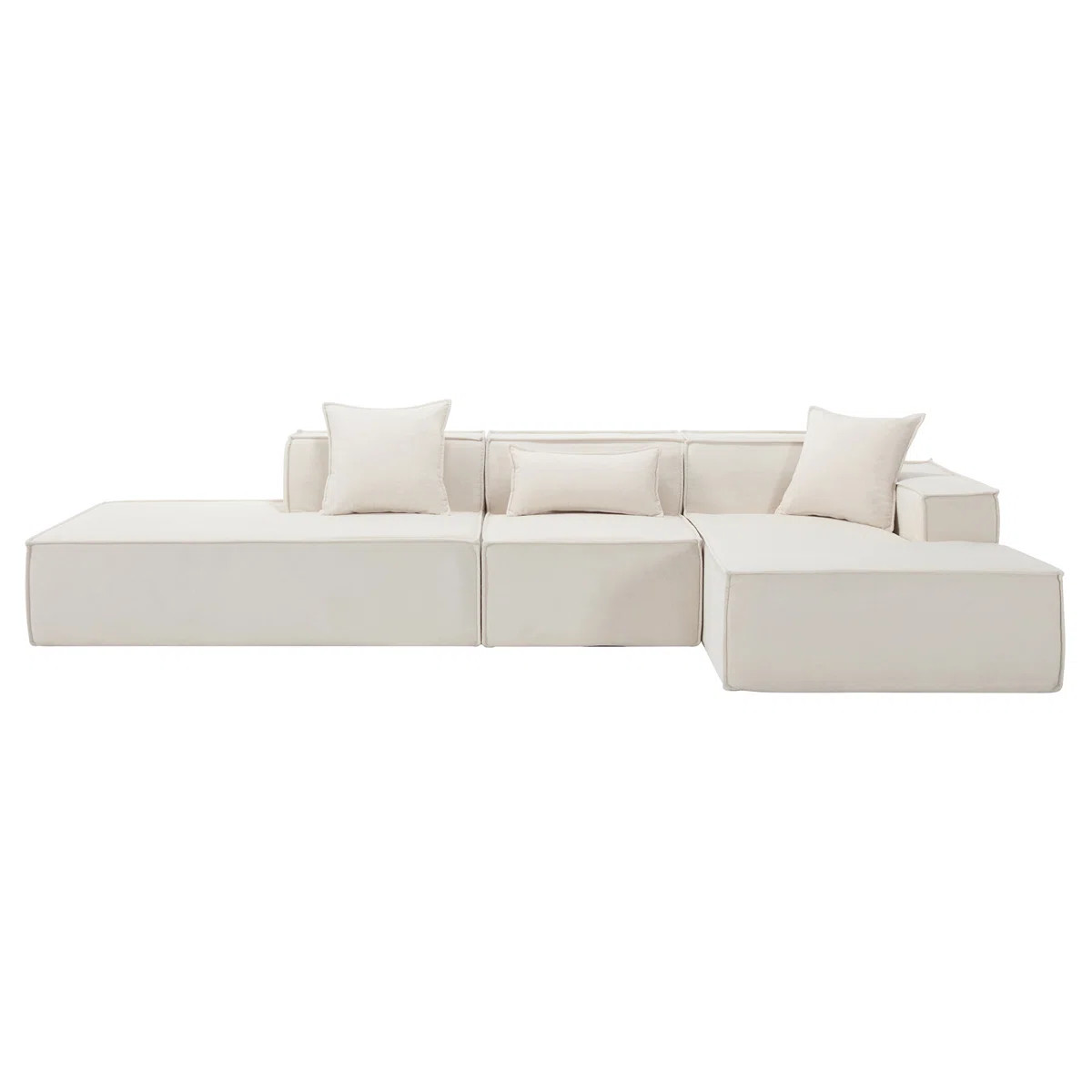 Latitude Run® Bridger Modular Sectional Sofa with Pillows | Wayfair | Wayfair North America