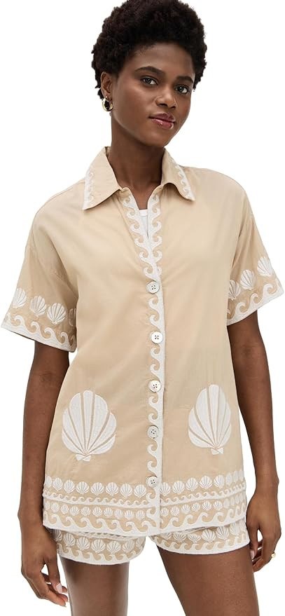 Show Me Your Mumu Women's Parker Button Down | Amazon (US)