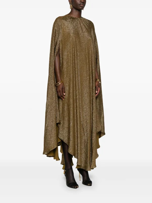 TOM FORD Lurex Midi Kaftan | Gold | FARFETCH UK | Farfetch Global