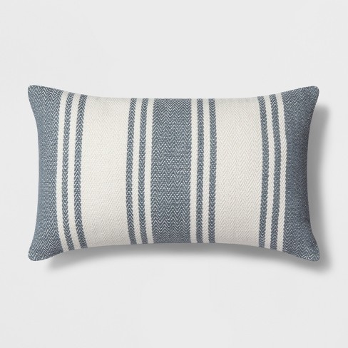 Woven Stripe Lumbar Throw Pillow - Threshold™ | Target