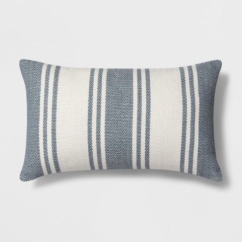 Woven Stripe Lumbar Throw Pillow - Threshold™ | Target