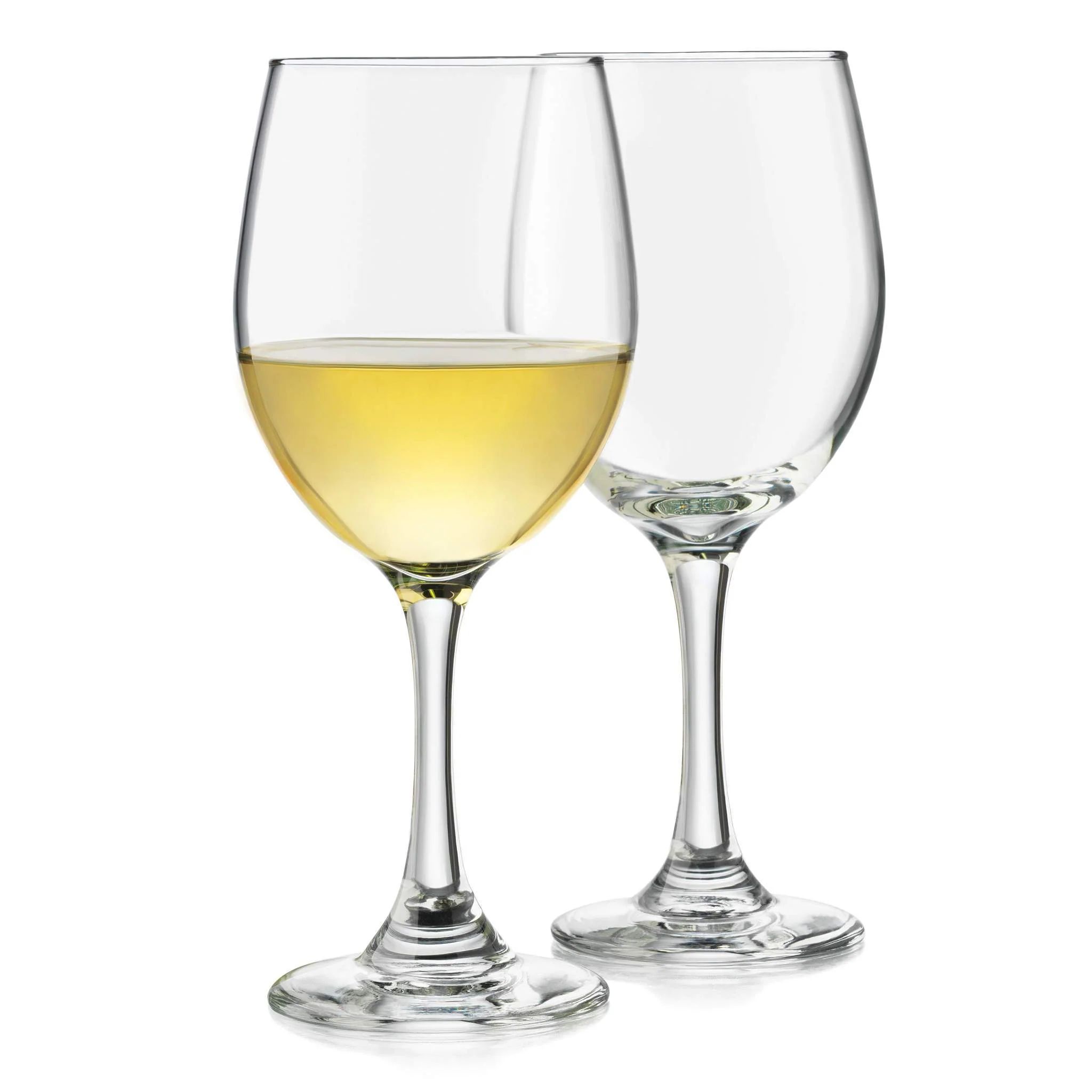 Libbey Classic White Wine Glasses, 14-ounce, Set of 4 | Libbey Glass
