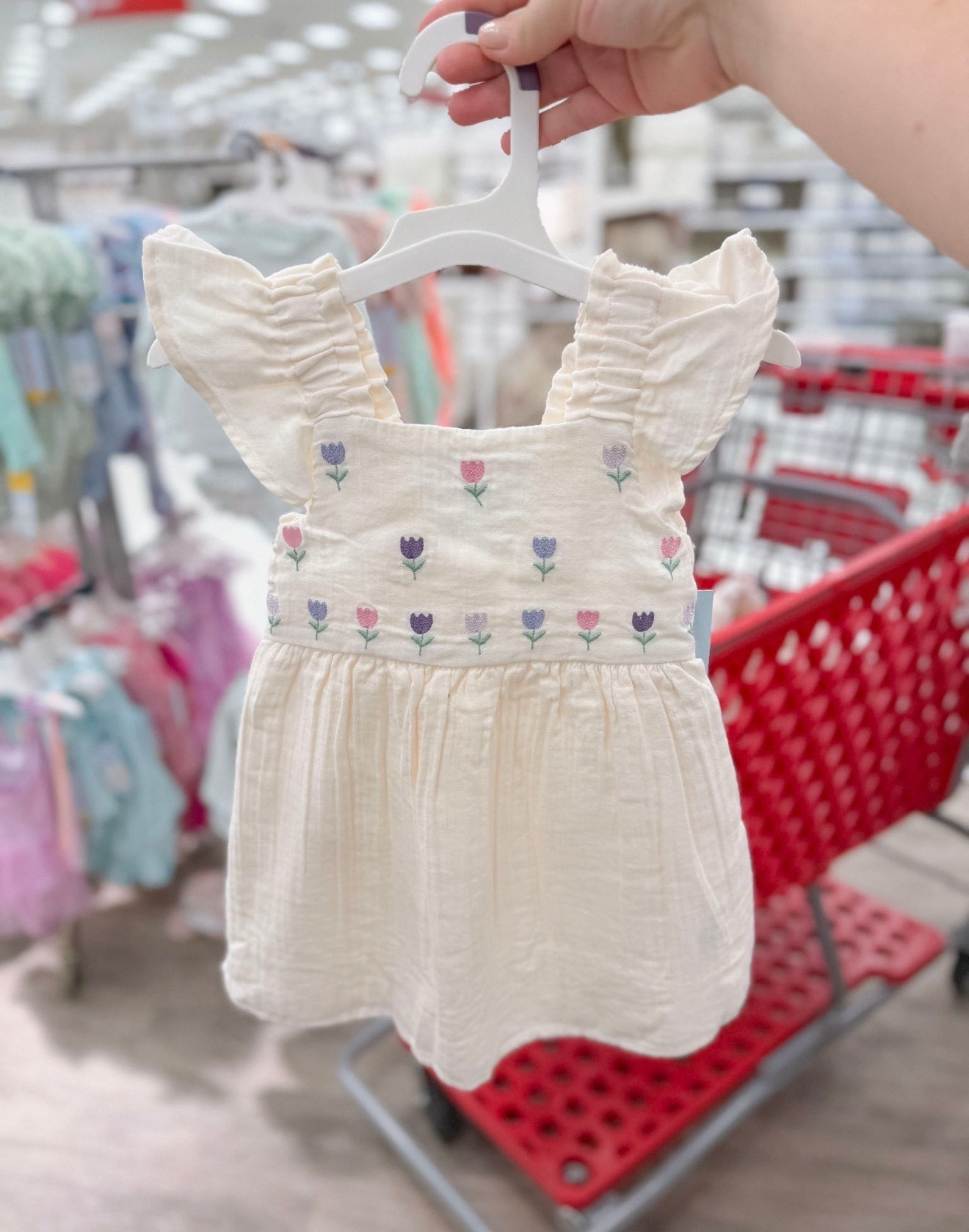Perfect for spring! Toddler dress from Cat & Jack at Target! $20! 

#LTKSeasonal #LTKKids #LTKootd