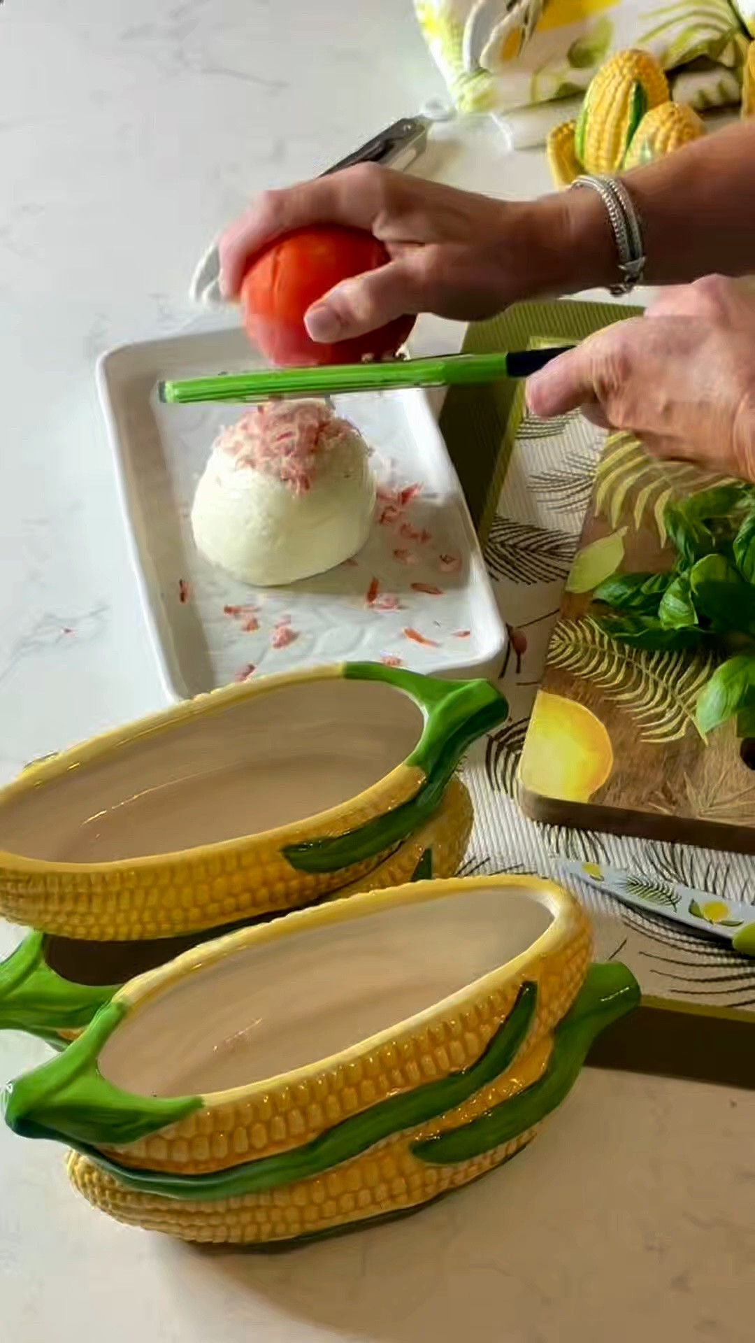 If your garden is overflowing with tomatoes right now, this tip is for you! 🍅 Instead of letting them go to waste, pop them in the freezer and grate them over burrata or mozzarella for a delicious and refreshing way to enjoy all of your favorite summer flavors. Top it off with some fresh basil  and you have an easy appetizer that makes the most of everything growing in your garden 🪴💚

Save this Tara’s Tip and add it to your Labor Day menu this weekend!

#LTKfoodie #LTKSeasonal #LTKHome