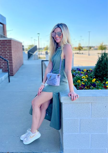 80 degree fall day ☀️🍂💐
I love you Texas!! 
You give us all different temps to enjoy and don’t deprive us of the sunshine for long! 
What are the temps like where you’re at??
It is cooling down tomorrow and raining ☔️ 
Our boys baseball playoffs will probably end up getting postponed 🤪
.
.
.
.
.
#maxidress #ysl #fallday #warmfallday #texasfall #yslbag #falldress #longdress #comfydress #comfyshoes #casualootd #casualdress #casuallooks #casuallook #beadedbracelets #yslhandbags 

#LTKeurope #LTKshoecrush #LTKitbag