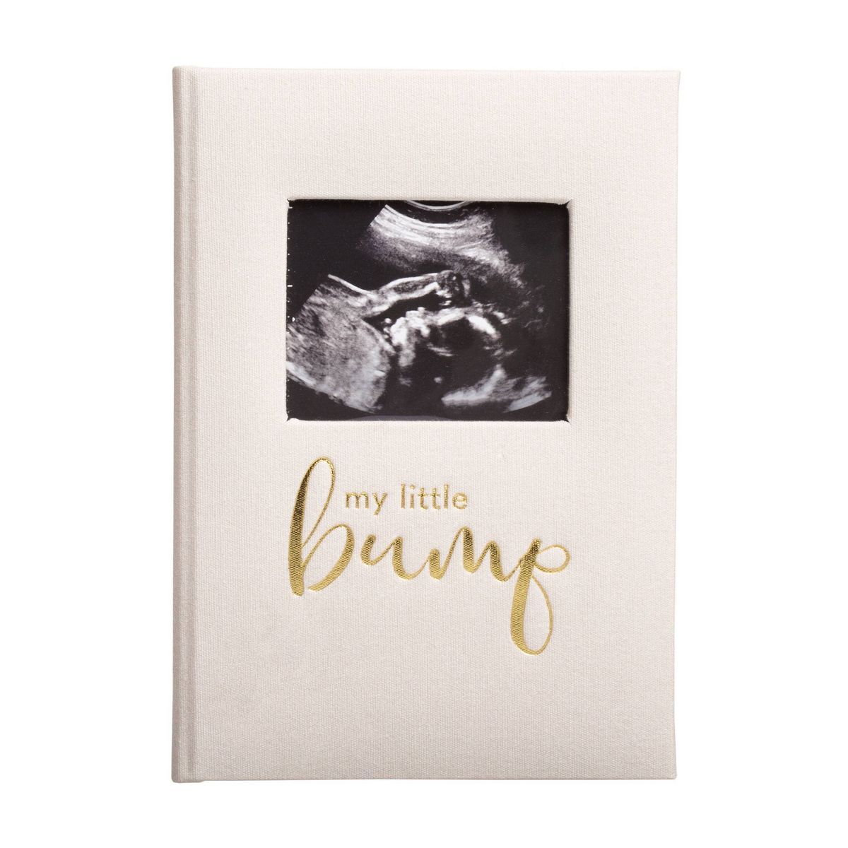 Pearhead Linen Pregnancy Journal - Ivory | Target