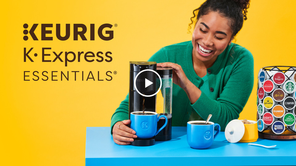 Keurig K-Express Essentials Bluebell Single-Serve K-Cup Pod Coffee Maker | Walmart (US)