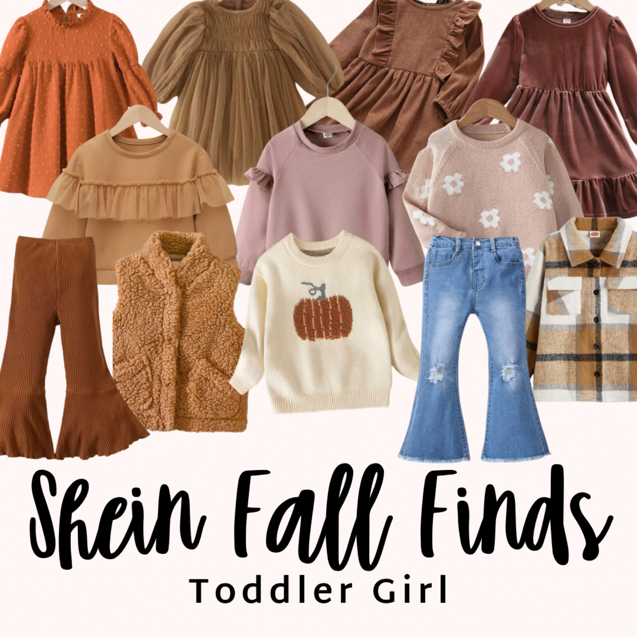 Shein fall finds for Toddler Girls!
Dresses, Sweaters, Sweatshirts, Jackets, Vests, Jeans & Flares!

#LTKFind #LTKSeasonal #LTKstyletip