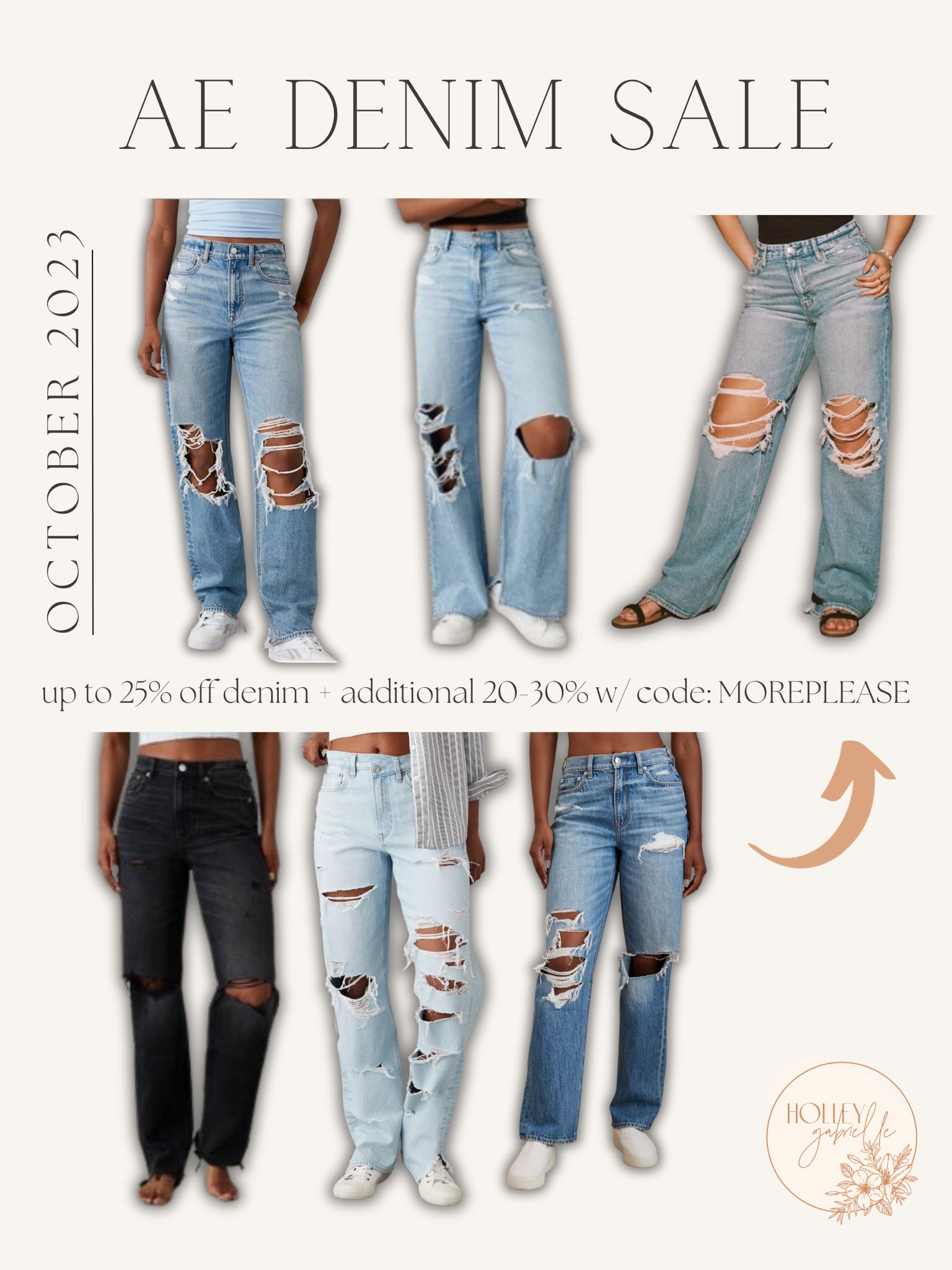 AE baggy denim faves — styled a few of these last week & I LOVE THEM this season! They’re up to 25% off right now + an additional 30% Off $100+ | 25% Off $75+ |20% Off $50+✨

Jeans / American eagle / distressed / fall / light wash / dark wash / styled / sale / outfit inspo / casual / comfy 

#LTKSeasonal #LTKsalealert #LTKfindsunder100