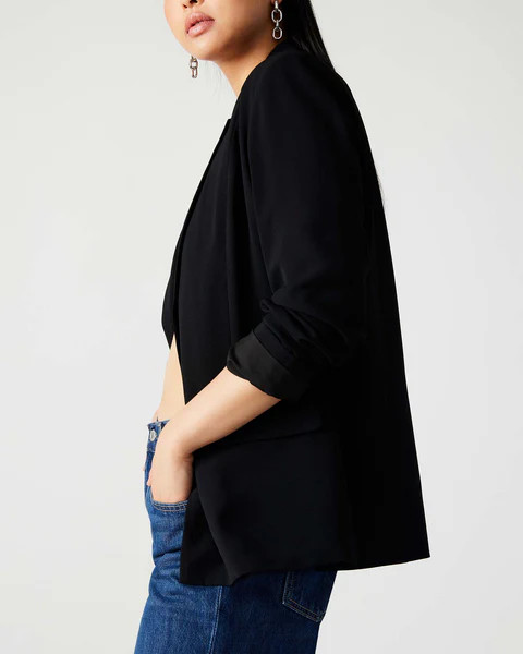 PAYTON BLAZER BLACK | Steve Madden (US)