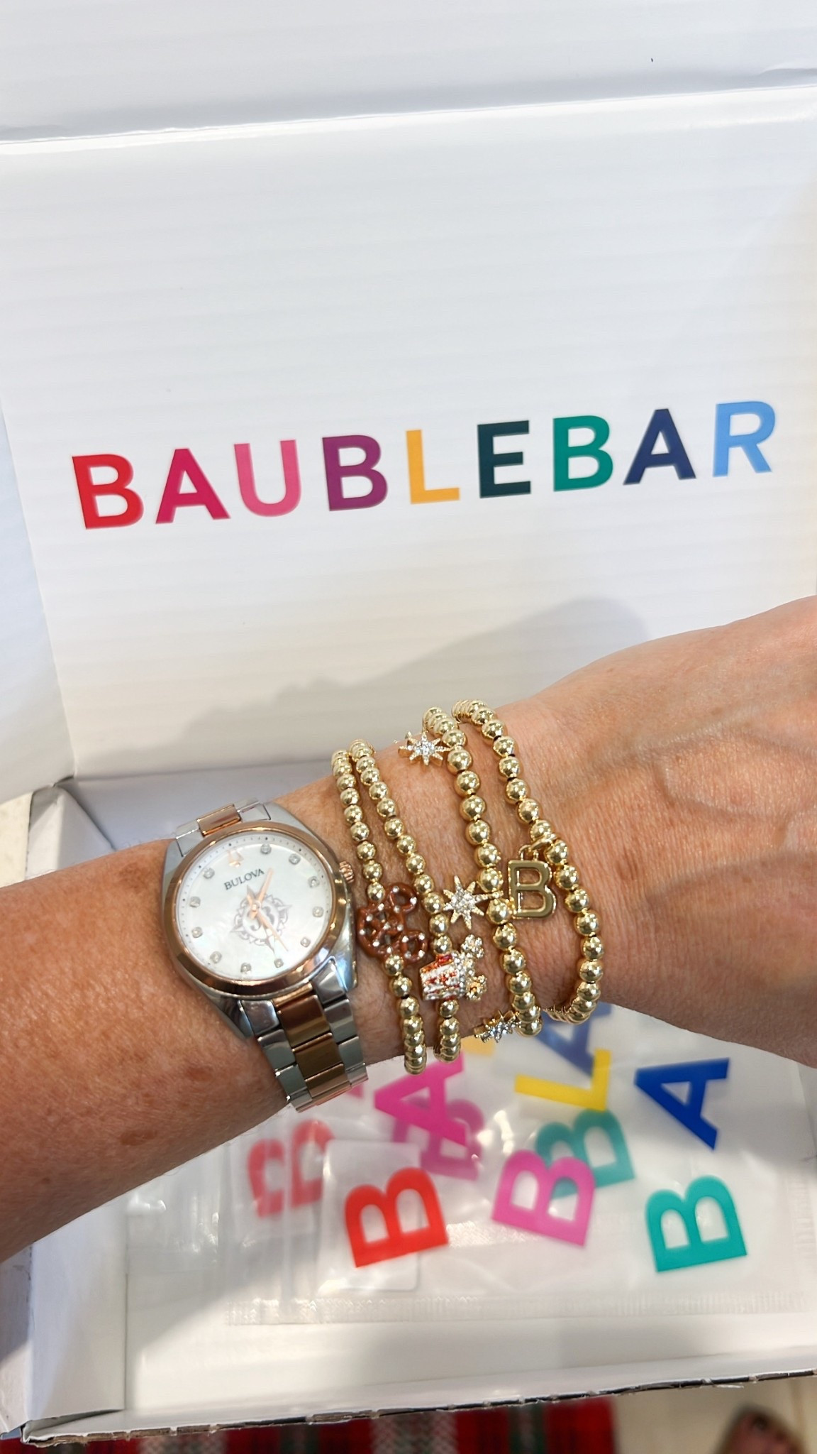 $10 bracelet stack Disney BaubleBar 

#LTKHoliday #LTKCyberWeek #LTKGiftGuide