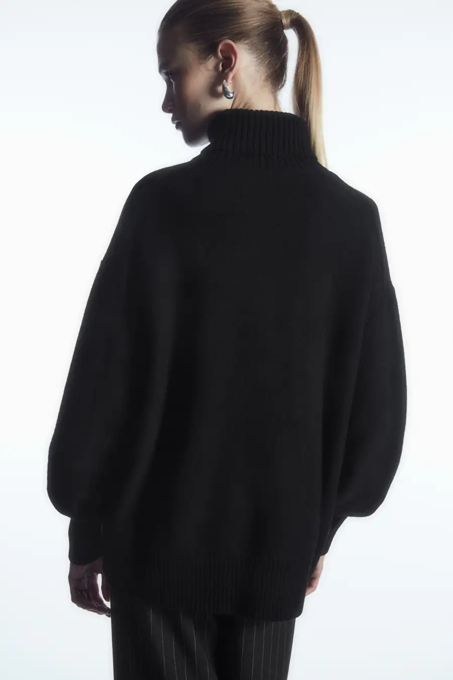 OVERSIZED WOOL ROLL-NECK JUMPER | COS UK