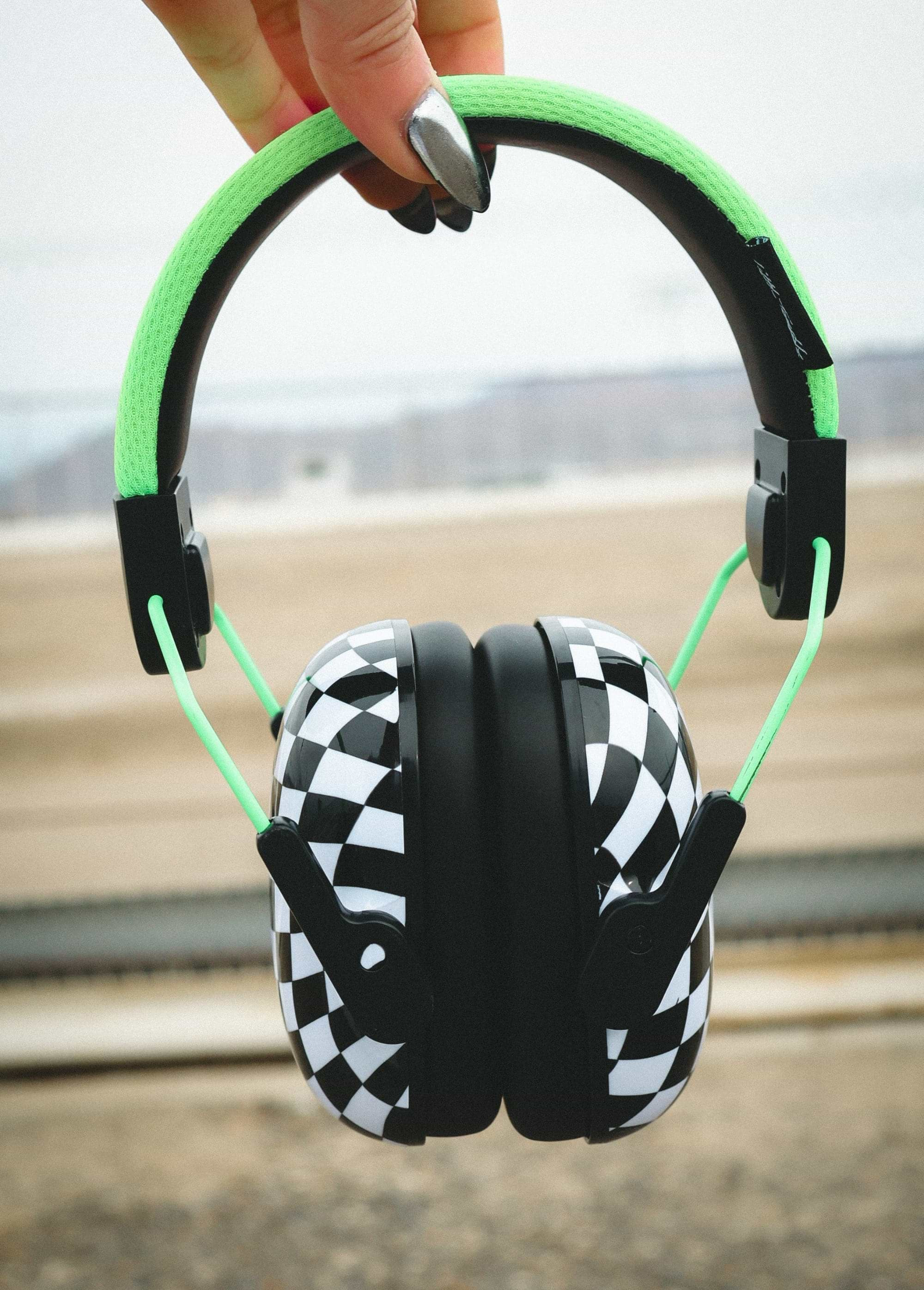 Checker Hearing Protection - Toddler/Kids | Little Trouble