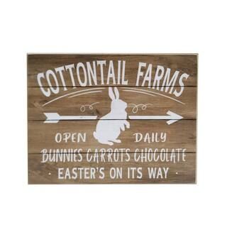 8" Cottontail Farms Tabletop Sign by Ashland® Easter | Michaels Stores