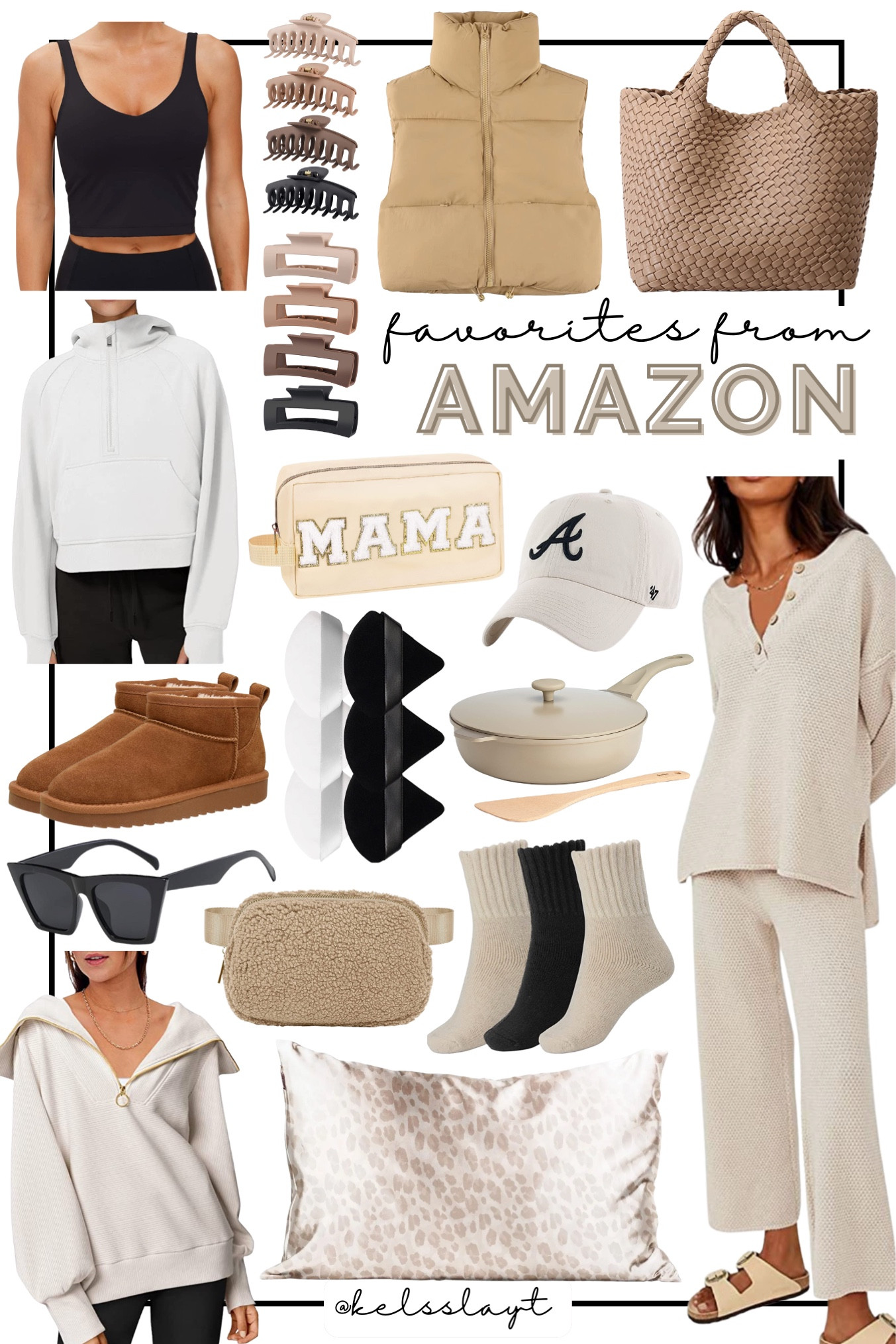 Amazon favorites, Amazon must haves, Amazon finds, trendy Amazon, Lululemon dupe, free people dupe, claw clip, Ugg dupe, silk pillowcase, Varley dupe 

#LTKFind #LTKunder50 #LTKstyletip