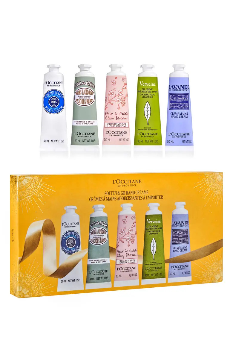 L'Occitane Soften & Go Hand Cream Set $65 Value | Nordstrom | Nordstrom