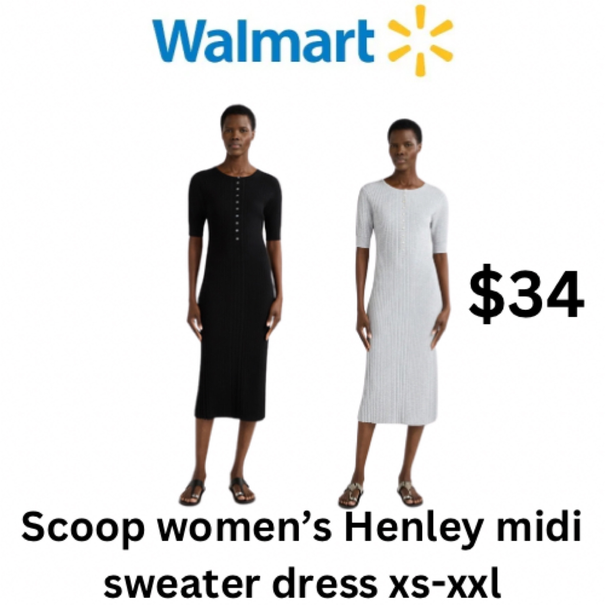 This Walmart dress is perfect for every day. You could dress it up or dress it down for a casual chic look! 

#LTKStyleTip #LTKU #LTKFindsUnder50