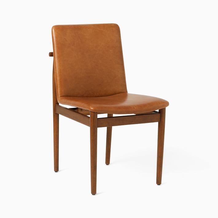 Framework Leather Dining Chair | West Elm (US)