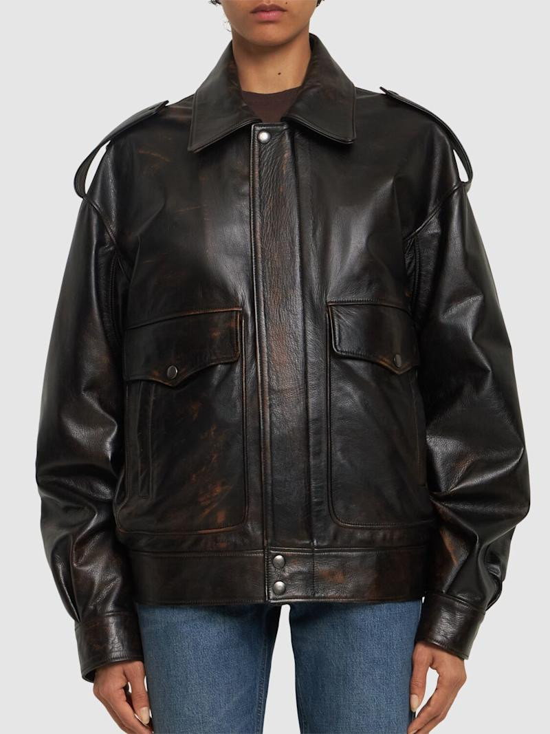 Devin leather jacket | Luisaviaroma