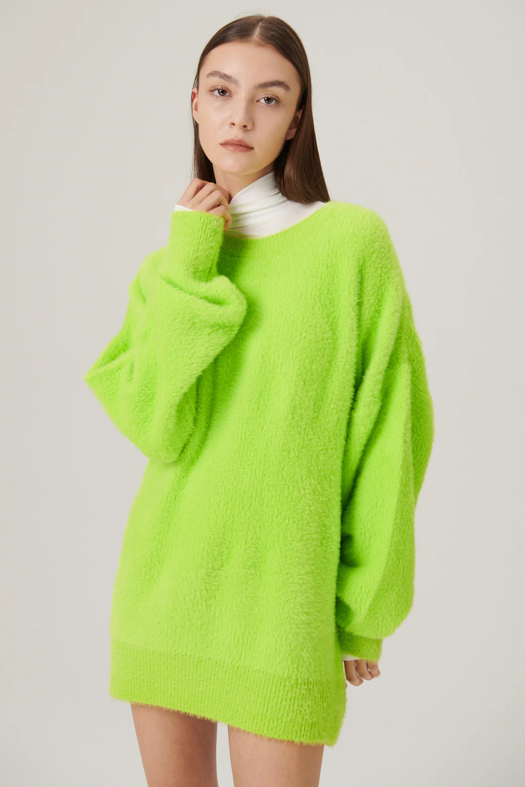 Andy Fuzzy Sweater/Dress | Storets (Global)